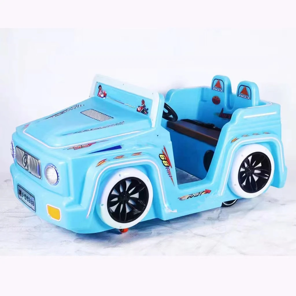 New Design plastic adult bumper car luminescence plastic bumper cars sound bumper car for baby Amusement Park