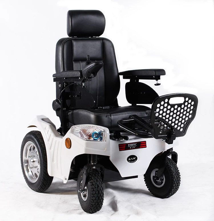 Wisking 1033 four wheels hand and remote control heavy duty load capacity sport electric wheelchair