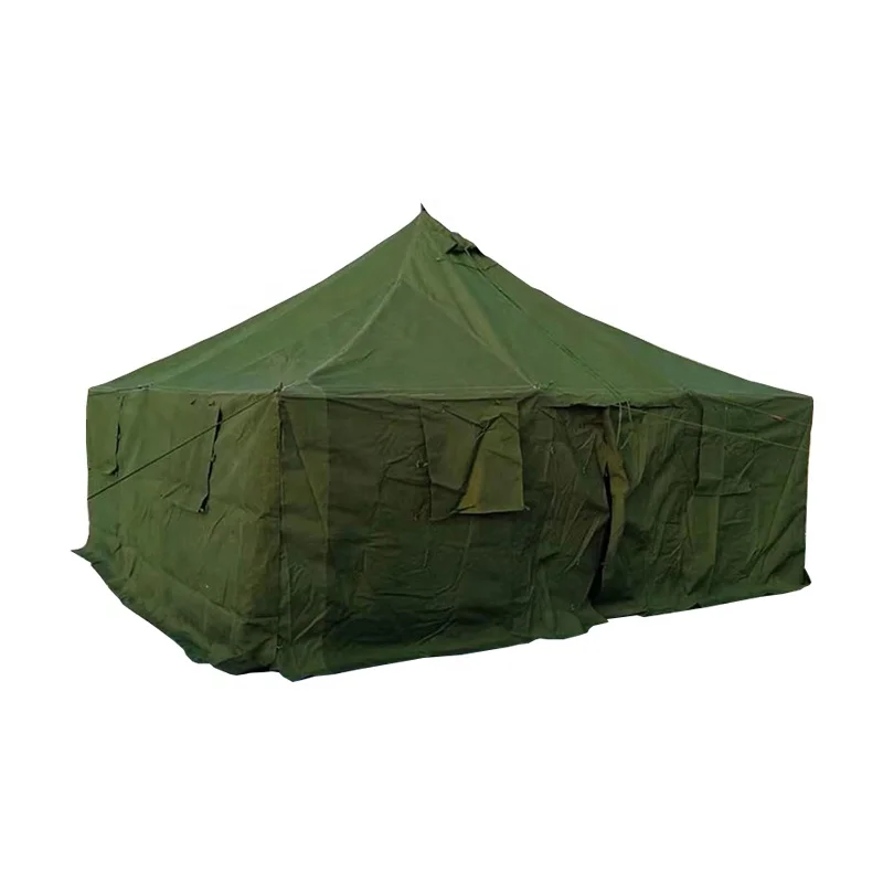 QinXing sell well 10people big space stable structure camping tents sale outdoor canvas tents canvas winter tent