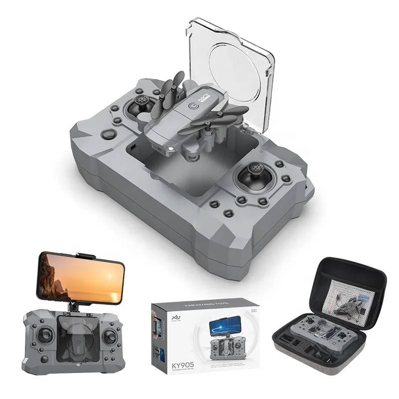 Мини-Дрон Z50 KY905 4K Профессиональный камера Wi-Fi FPV складной Дрон Квадрокоптер один ключ возврат 360 Вращение RC вертолет детские игрушки