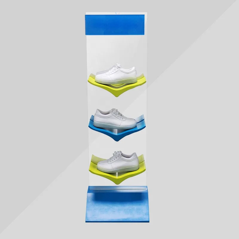 APEX Floor Standing Clear Acrylic Plinths Square Acrylic Pedestal Display Stand