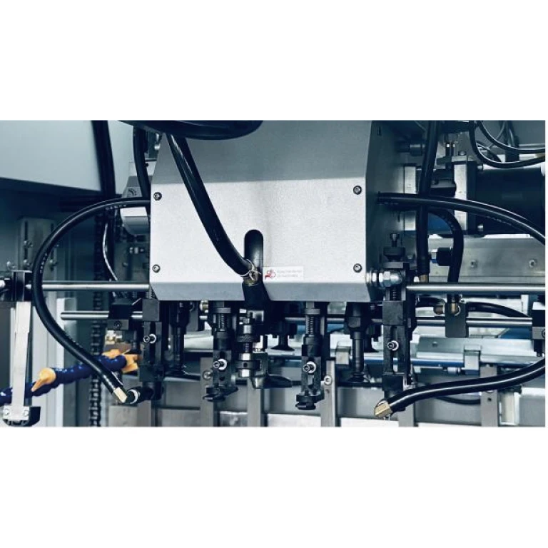 LK2-106MTF-B Automatic Dual Hot Foil Stamping And Die Cutting Creasing Machine With Stripping In One Pass