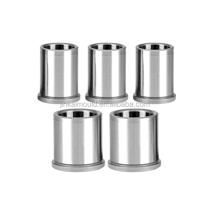 
Wholesale tungsten steel carbide hardened cnc machining polished customized hollow steel guide bushing bearing flange 