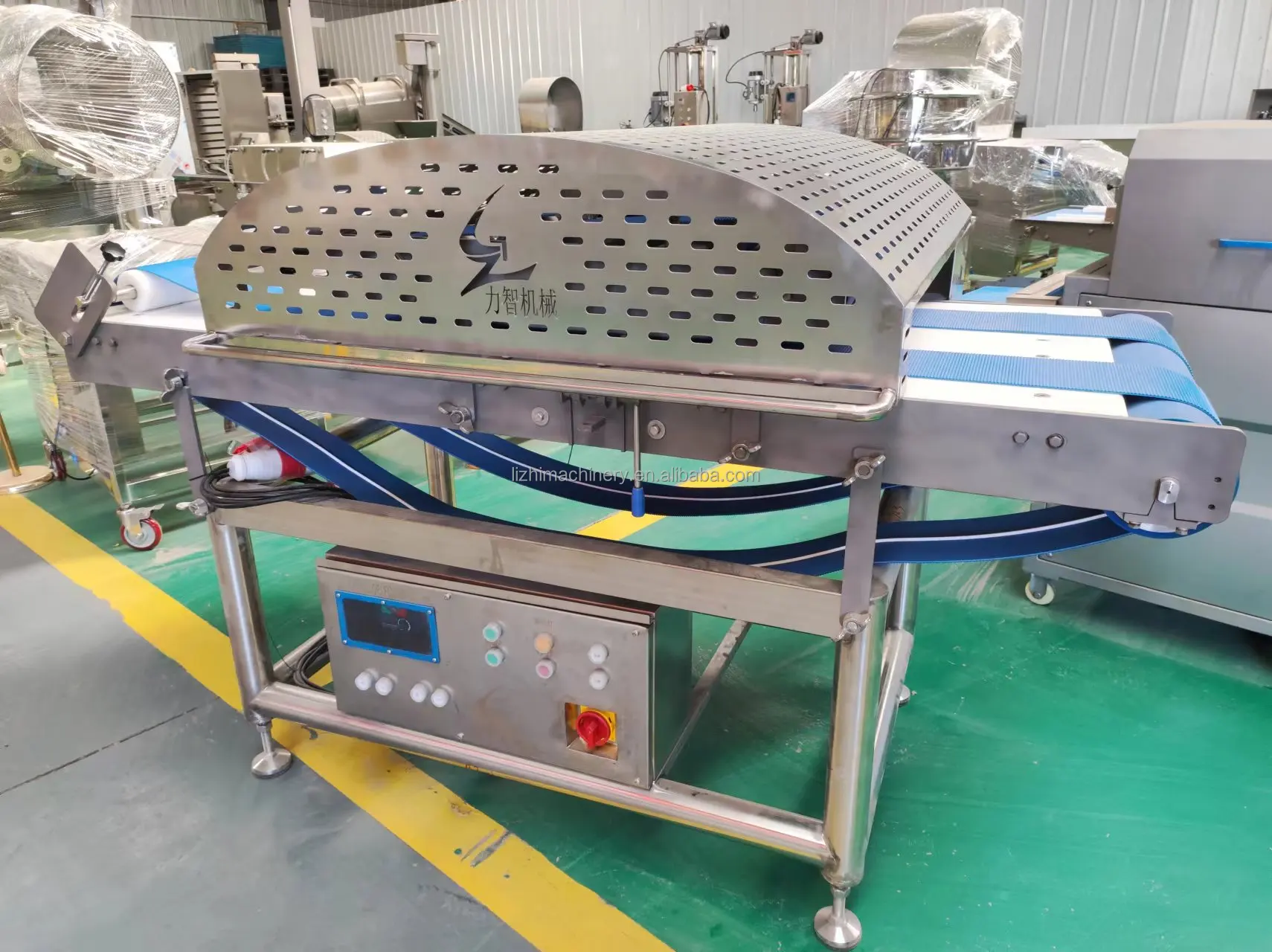 Automatic commercial belt horizontal fresh chicken breast production meat cutting dicer slicer machine adjustable in China