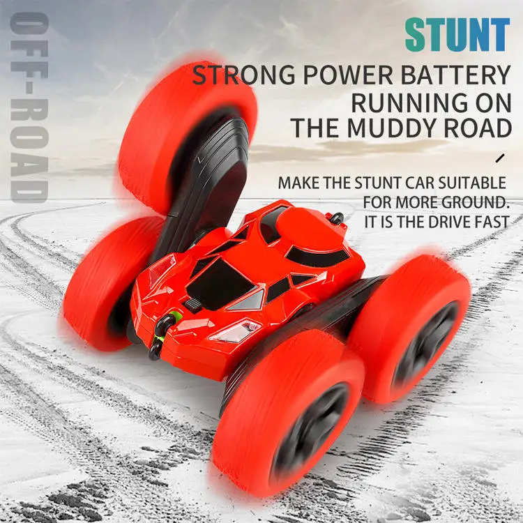 Double Sided Stunt Hobby Rc Cars Toys 360 Degrees Remote Control Drift Car For Children Hobby Rc Cars