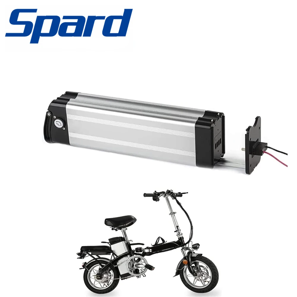 Customized Silver fish 48v 52V 60v10ah 20Ah 30ah 500w 1000W battery for electric bike monster electric bike electric city bike