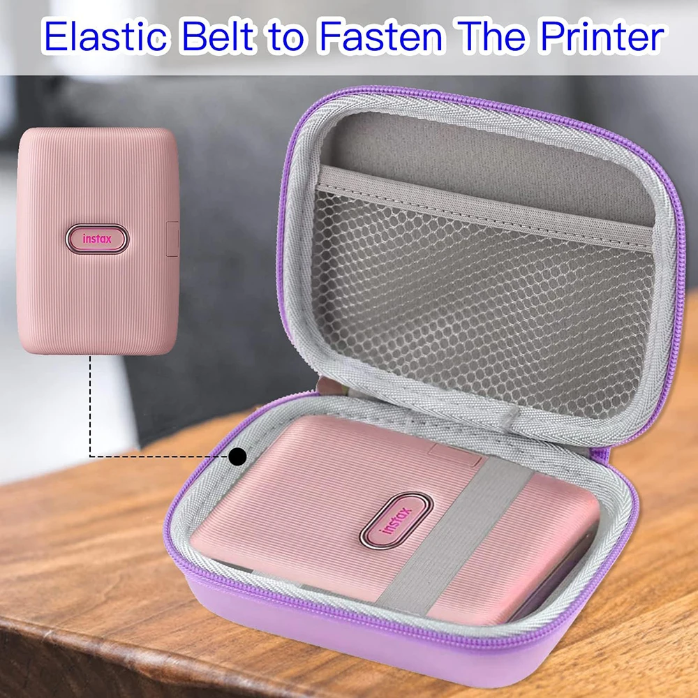 EVA Storage Carry Case Travel EVA Hard Case EVA Waterproof Shockproof Case for Mini Link Smartphone Printer