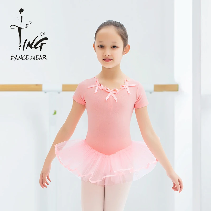 Kids Girls Practise Dancing Skirt Ballet Costume Leotard for Girls Training Stage & Dancerwear Cotton Fabric Children 20 Pcs
