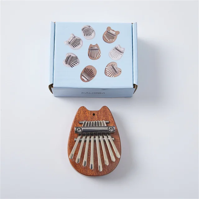 Conjurer Wholesale For Kids toys 8 keys Thumb Piano Mini Kalimba Musical Instrument