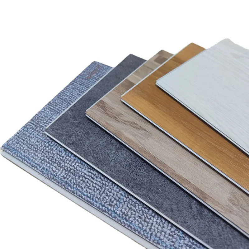 Virgin Material Easy Installation PVC Floors Water Proof Anti Scratch Fireproof Vinyl SPC Flooring