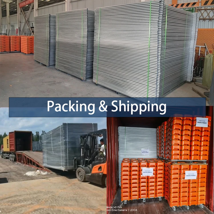 Australia Standard outdoor construction site Direct from china temporary fencing temporary chain link fence panels