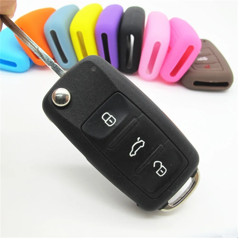  пульт дистанционного ключа автомобиля чехол для Volkswagen VW POLO Tiguan Passat B5 B6 B7 Golf EOS Scirocco