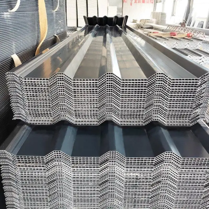Pvc Hollow Roof Sheet PVC Board Mould Double Sheeting Roofing Tile Flexible Clear Corrugated Pp Sheets Pvc Hollow Roof