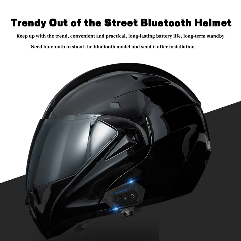 blue tooth sub-green lightning tea mirror  motorcycle helmet  wholesale motorcycle helmets offroad racing motorcycle helmet