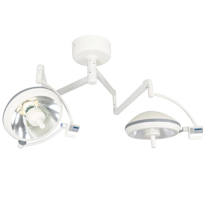 KDZF700/500 hospital halogen ceiling operating theater  with camera head  for operating room lamp