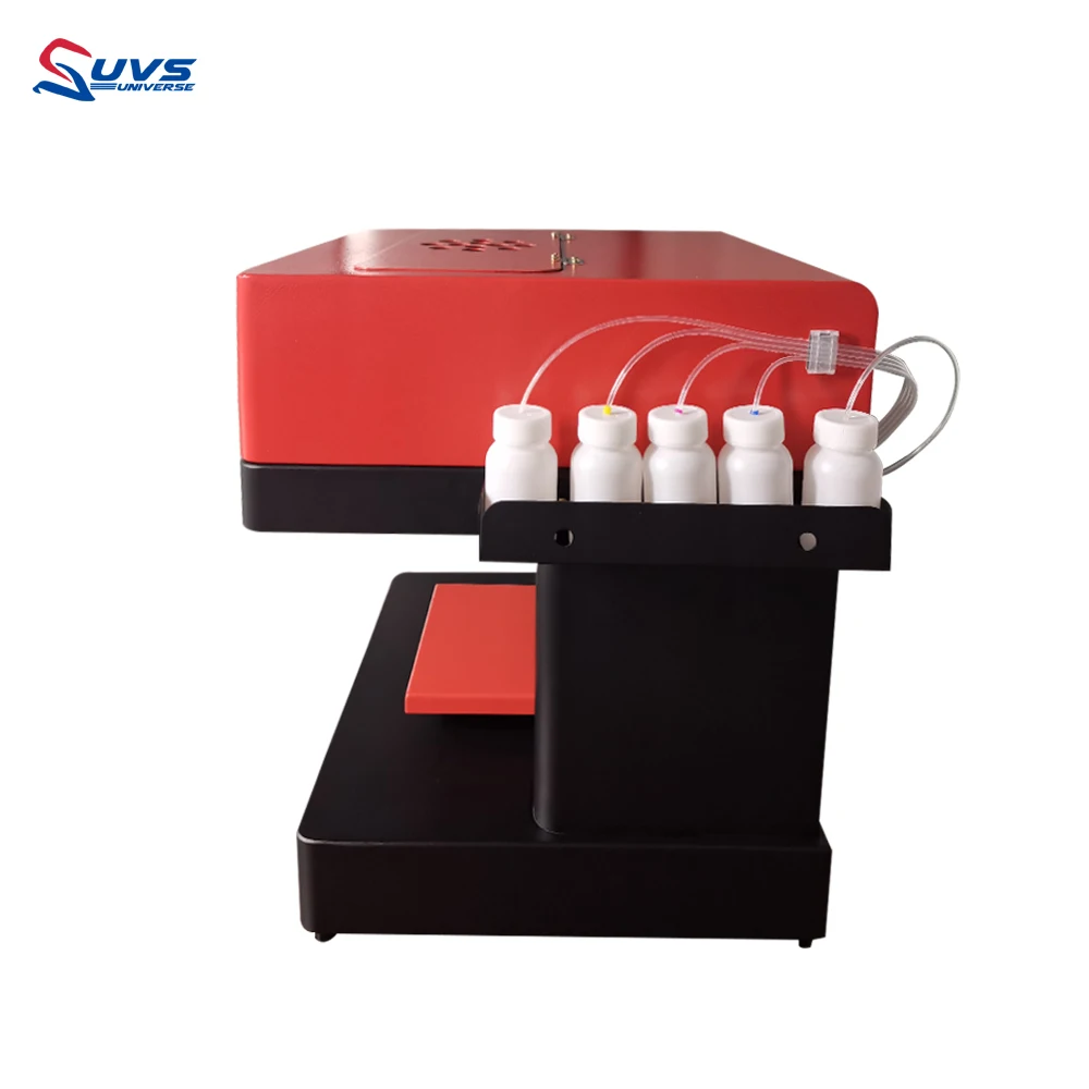 Hubei UVS 4 Cups Coffee Printer Printing Machine Chocolate Cake Selfie Photo Art Coffee Printer