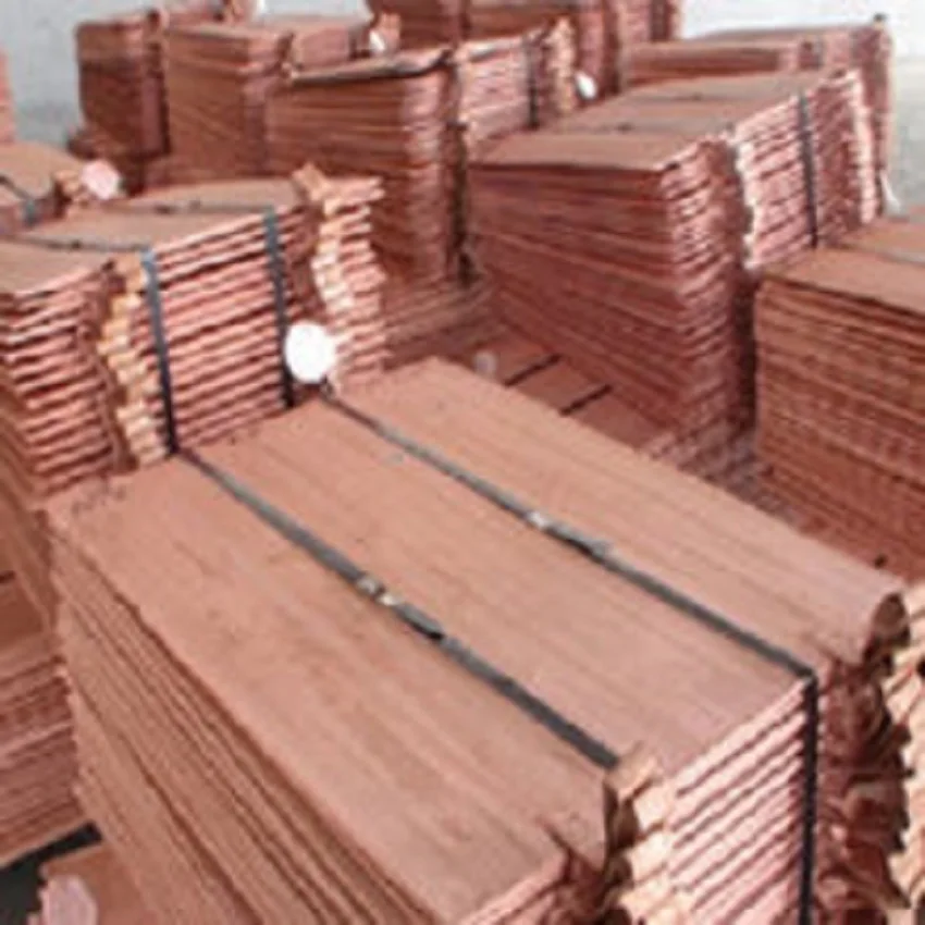 High quality 99.99% Copper cathode and Electrolytic copper