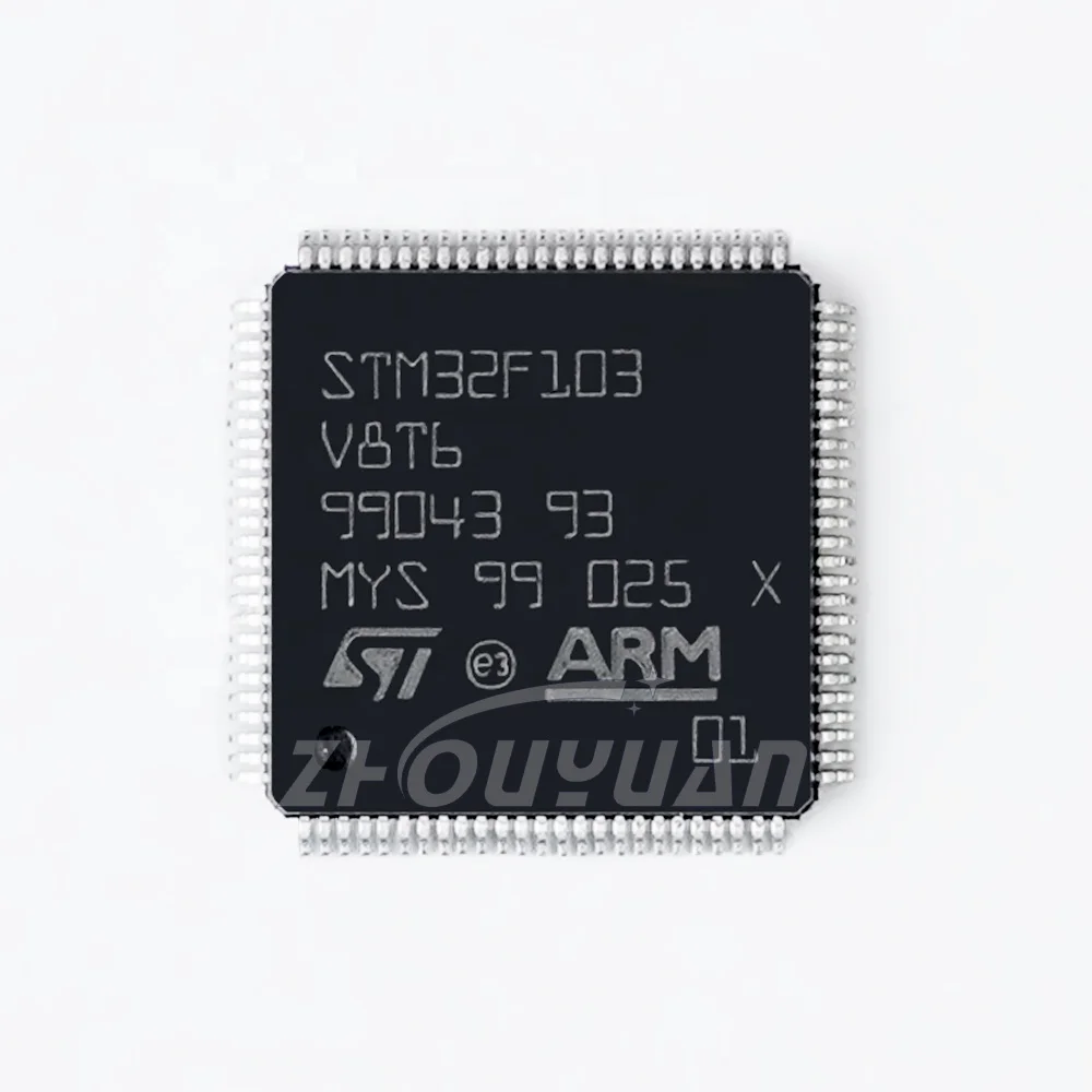 Оригинальный микроконтроллер STM32F103V8T6 STM32F103 STM32 интегральные схемы чипа STM32F101RDT6 дешевый