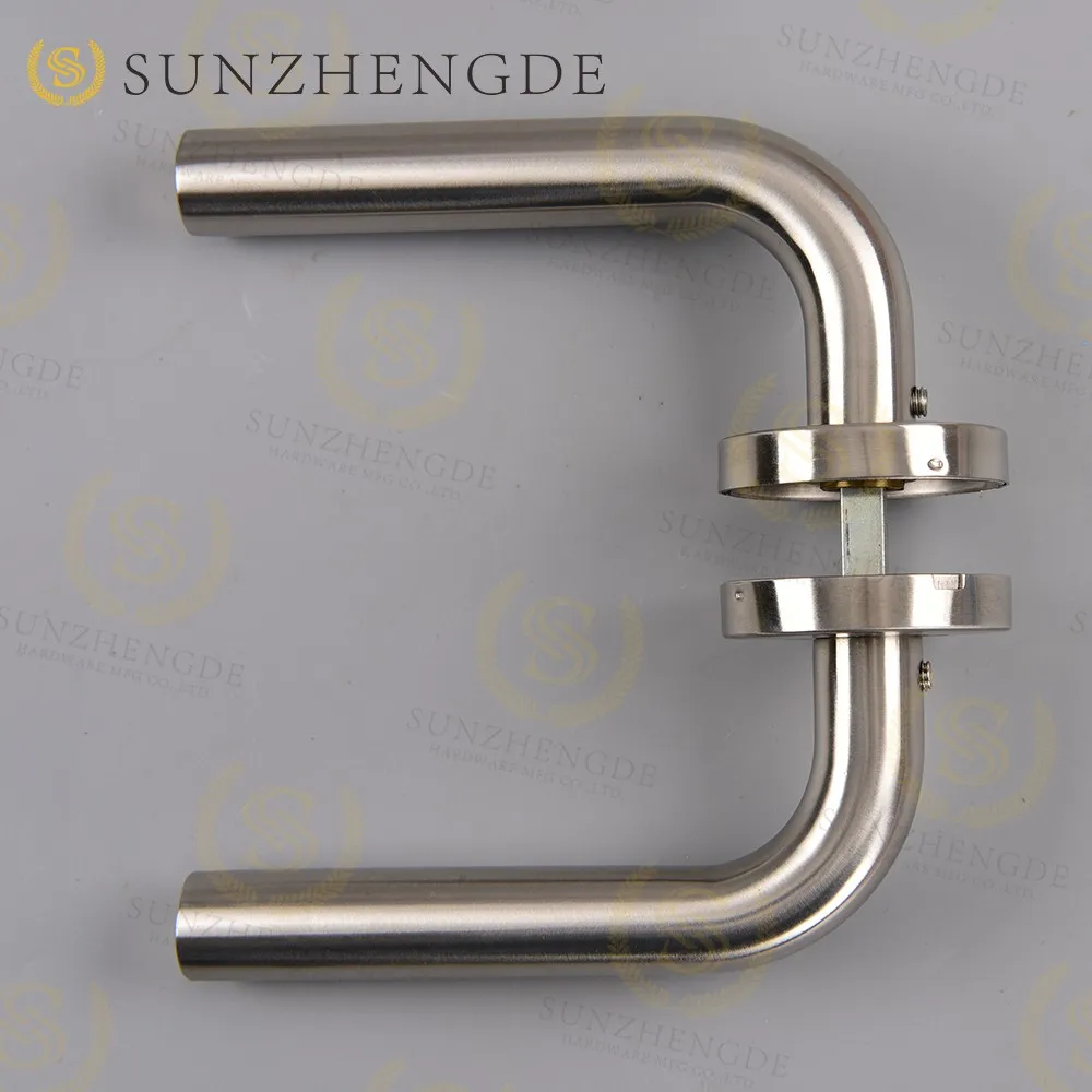 Stainless steel satin finish 304 tube door handle