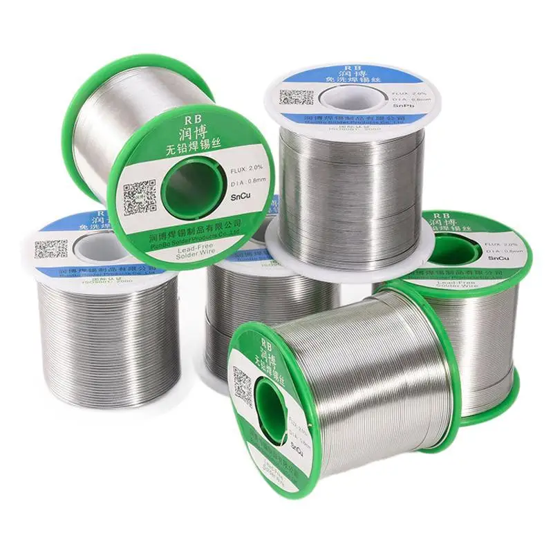 500g/Roll 1.0mm Wire Sn99.3cu0.7 for Smt Soldering Wire Solder Drug Core 2% Tin Wire for Soldering