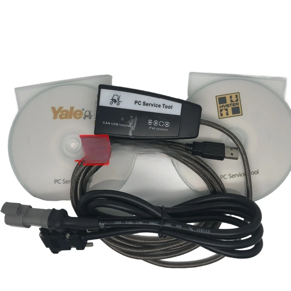 for hyster yale forklift truck diagnostic scanner Yale Hyster PC Service Tool Ifak CAN USB Interface diagnosis tool