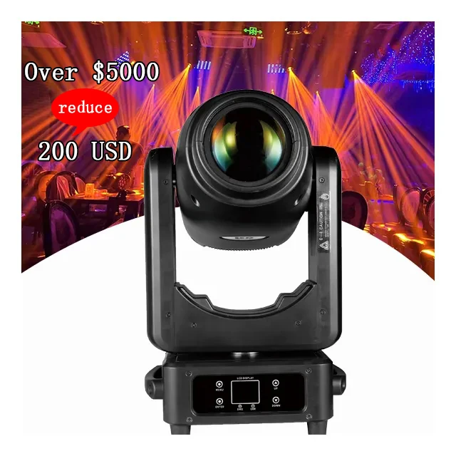 300W  Rgbw Led Moving Heads Stage Lights Dj Sharpy Light Moving Head 3In1 Dmx512  Stage Led Lights Stage Equipment
