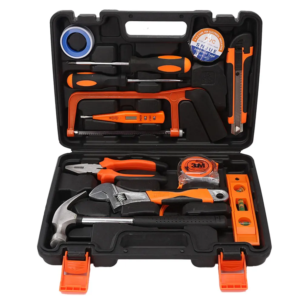 Household combination hardware maintenance manual screwdriver hammer pliers tool set