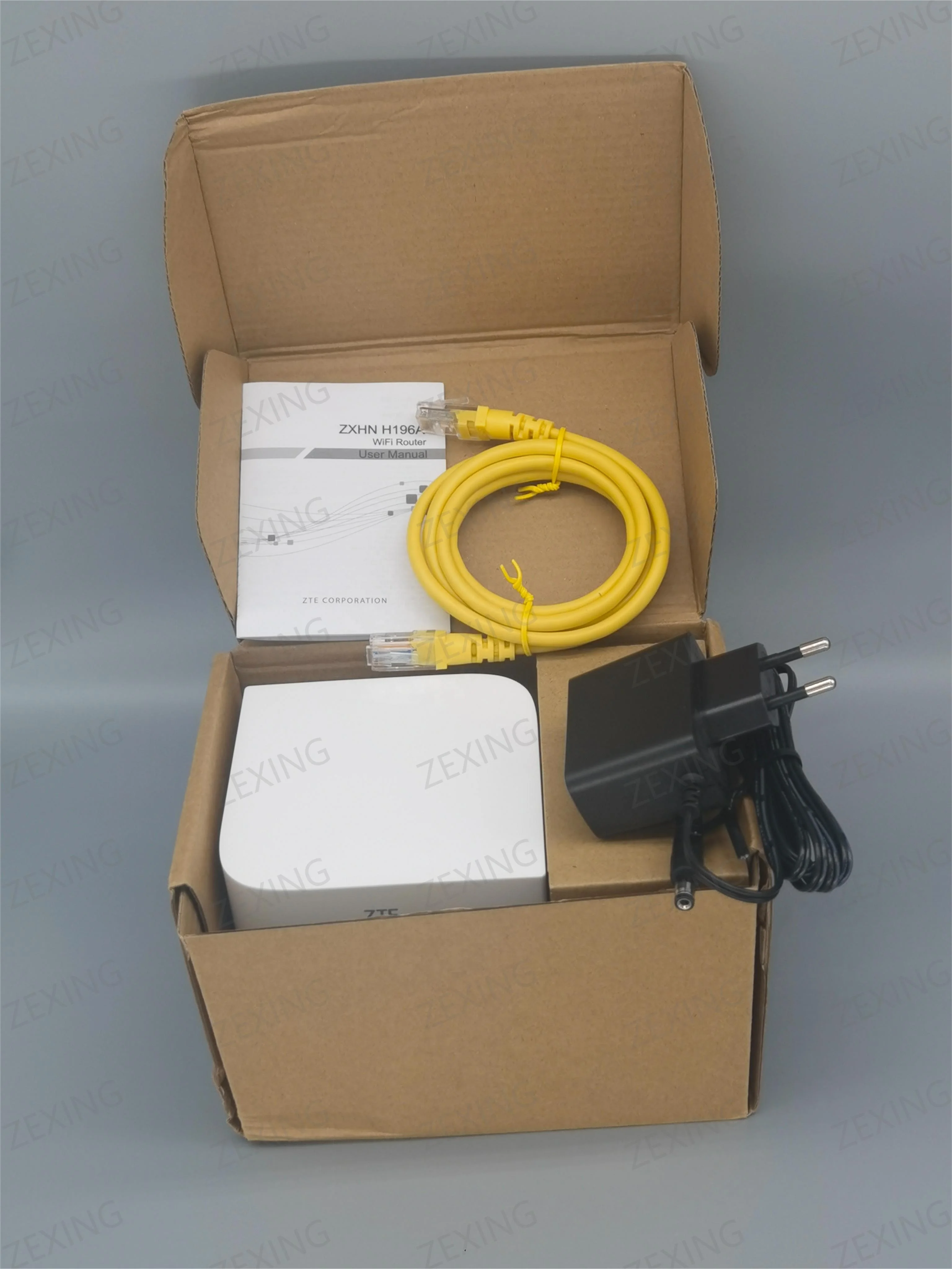 New ZXHN H196A AC1200 gigabit dual band 1GE WAN+2GE LAN Mesh fiber FTTH wifi routers Compatible with ZTE OLT ONU