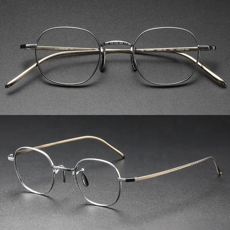 Women Eyeglasses With Fashionable Arms Ultem Optical Frame Korea Titanium Glasses Eyewear Spectacle-Frame