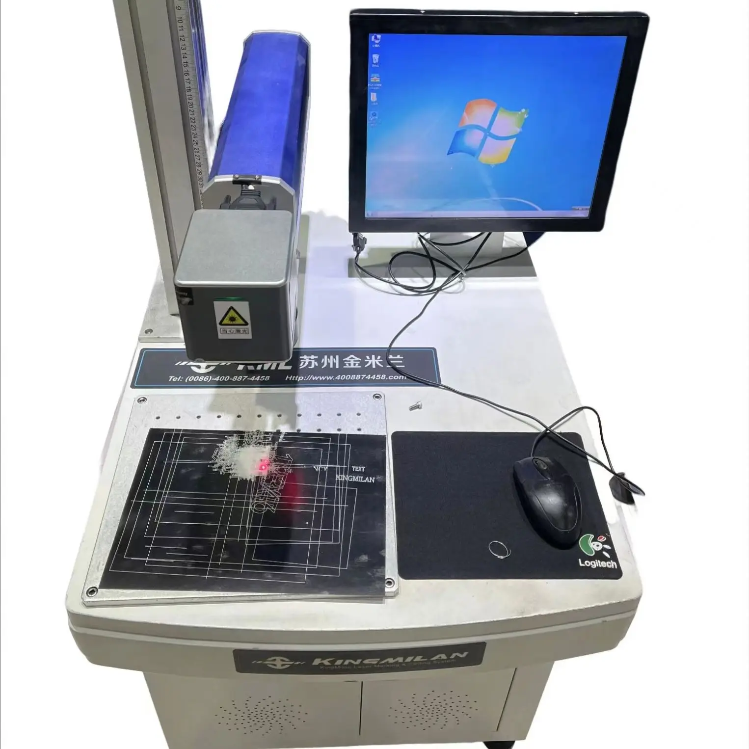 Factory Direct Supply 20W 30W 50W 60W Fiber Co2 Laser Marking Machine