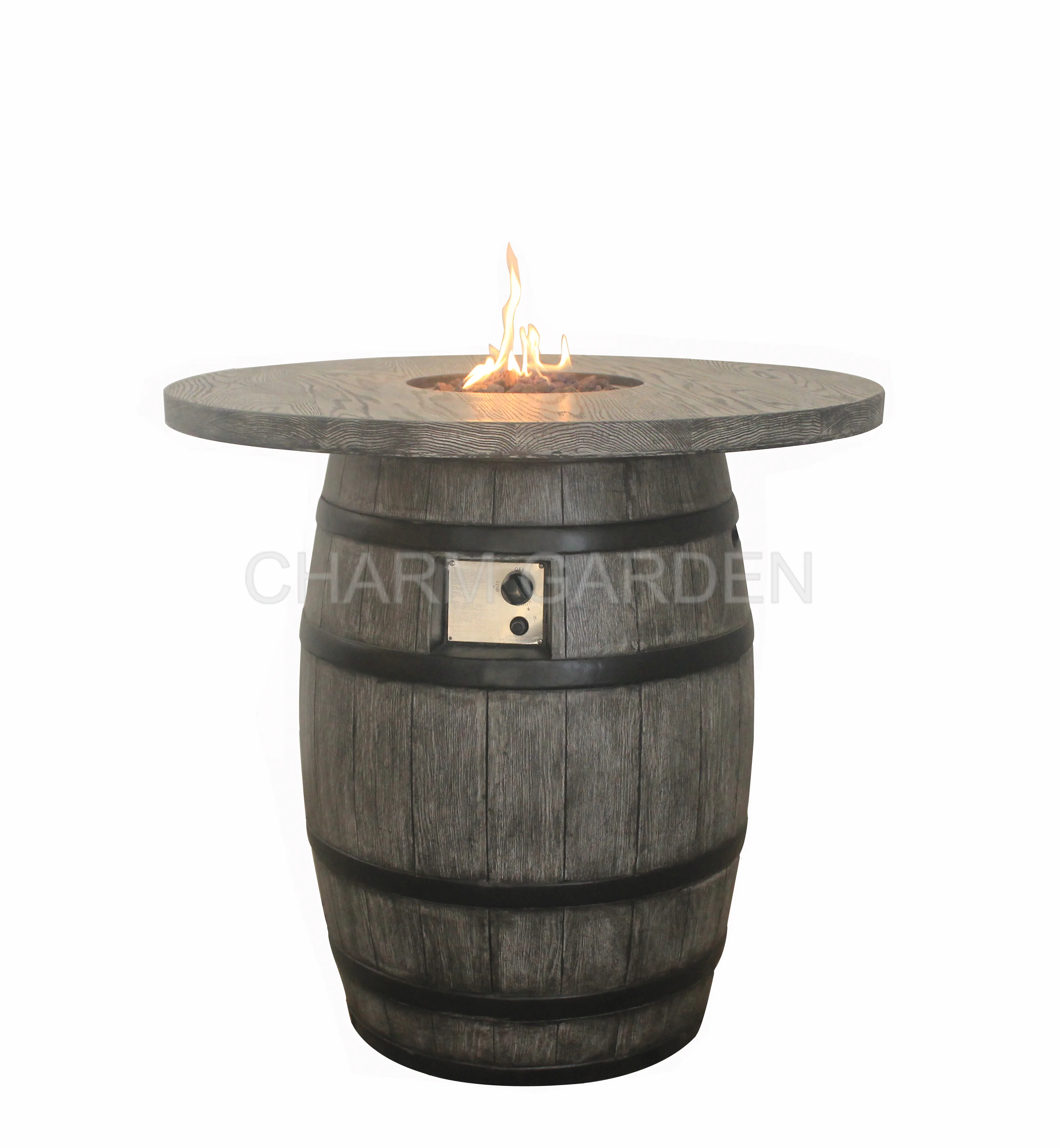 Outdoor Concrete Patio Heater For Outdoor Portable Bar Table Fire