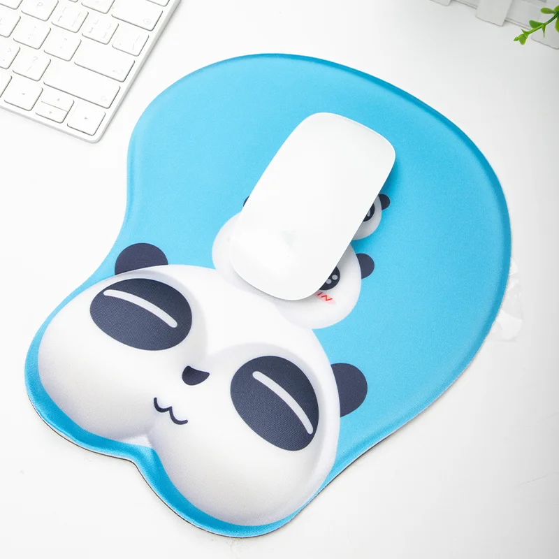 Cute Silicone Wrist Rest Mouse Pad Customized 3D Anime Mousepad Anti Slip Gel Mouse Pads Wrist Support