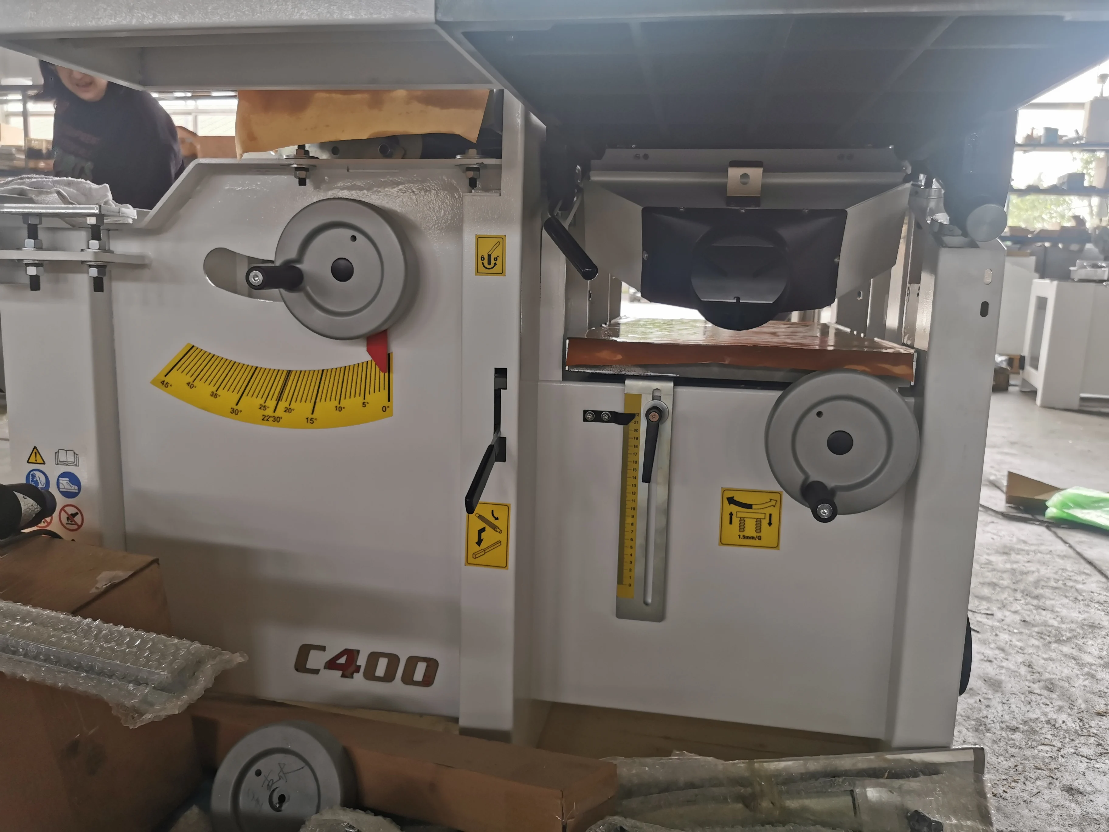 C400 Multifunctional wood Planner Thicknesser Woodworking Combination Machine