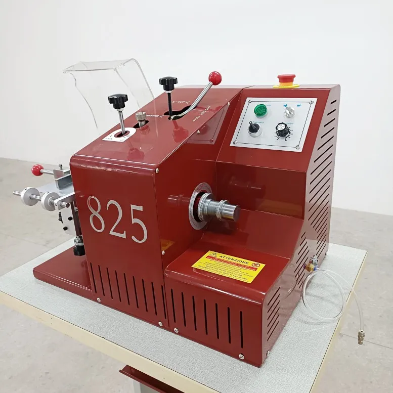 automatic bag leather belt making edge trimming machine double side leather belt edge trimming machine