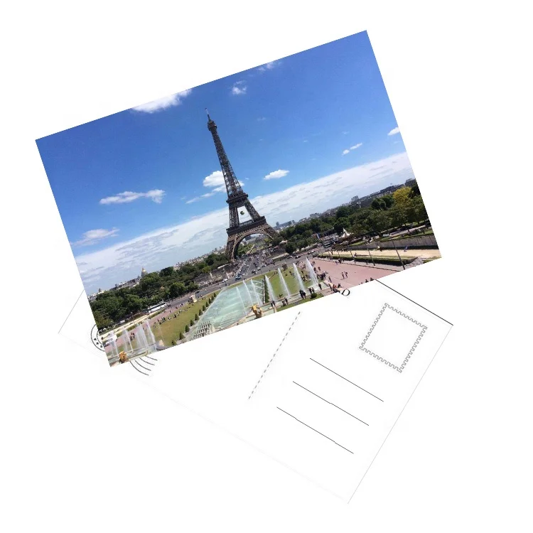 Individuality custom-made Travel gifts 3d postcard postcard book cardboard