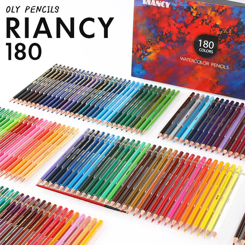 Professional Artists 120/150/180/210 Colors Colored Pencils Colour Pencils Set For Adult Kids Coloring Sketching