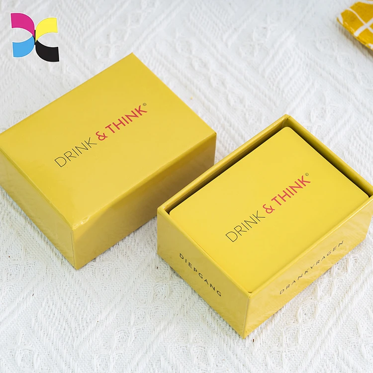 2.5 by 3.5 inches Custom Wholesale Cheap Paper Playing Poker Card Trading Card Game Custom Printing