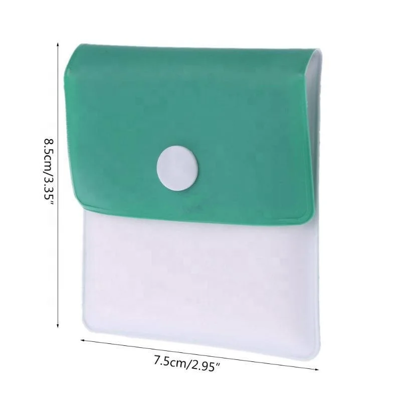 2023 Factory Custom Logo Custom Logo Eco-friendly Portable Mini Pocket Ashtrays Promotional Bag Porcelain PVC Ashtray Pocket