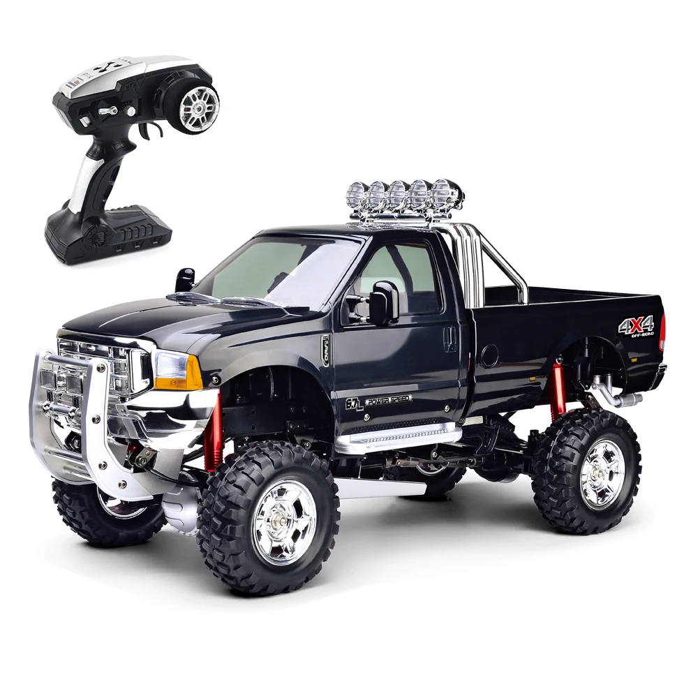 High Quality Toy RC Cars For Kids RC Crawler HG-P410-Black-1 1:10 2.4G 4WD Pickup Truck High Speed Off Road Vehicle