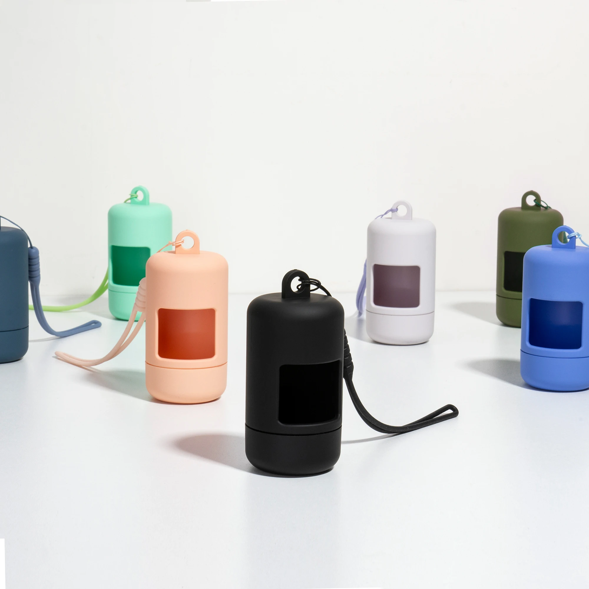 Custom Luxury Waterproof PVC Neoprene Pet Poop Bag Dispenser Dog Harness Set Leash Collar Set For Dog