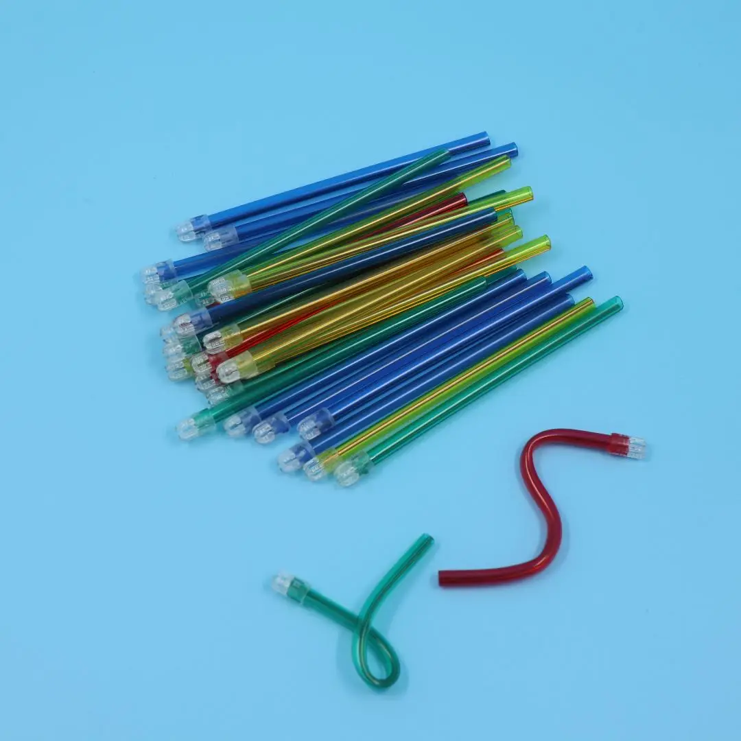 Portable 100 pcs Dental Unit Suction Tips Saliva Ejector Disposable Dental Saliva Ejector With Removable Tip