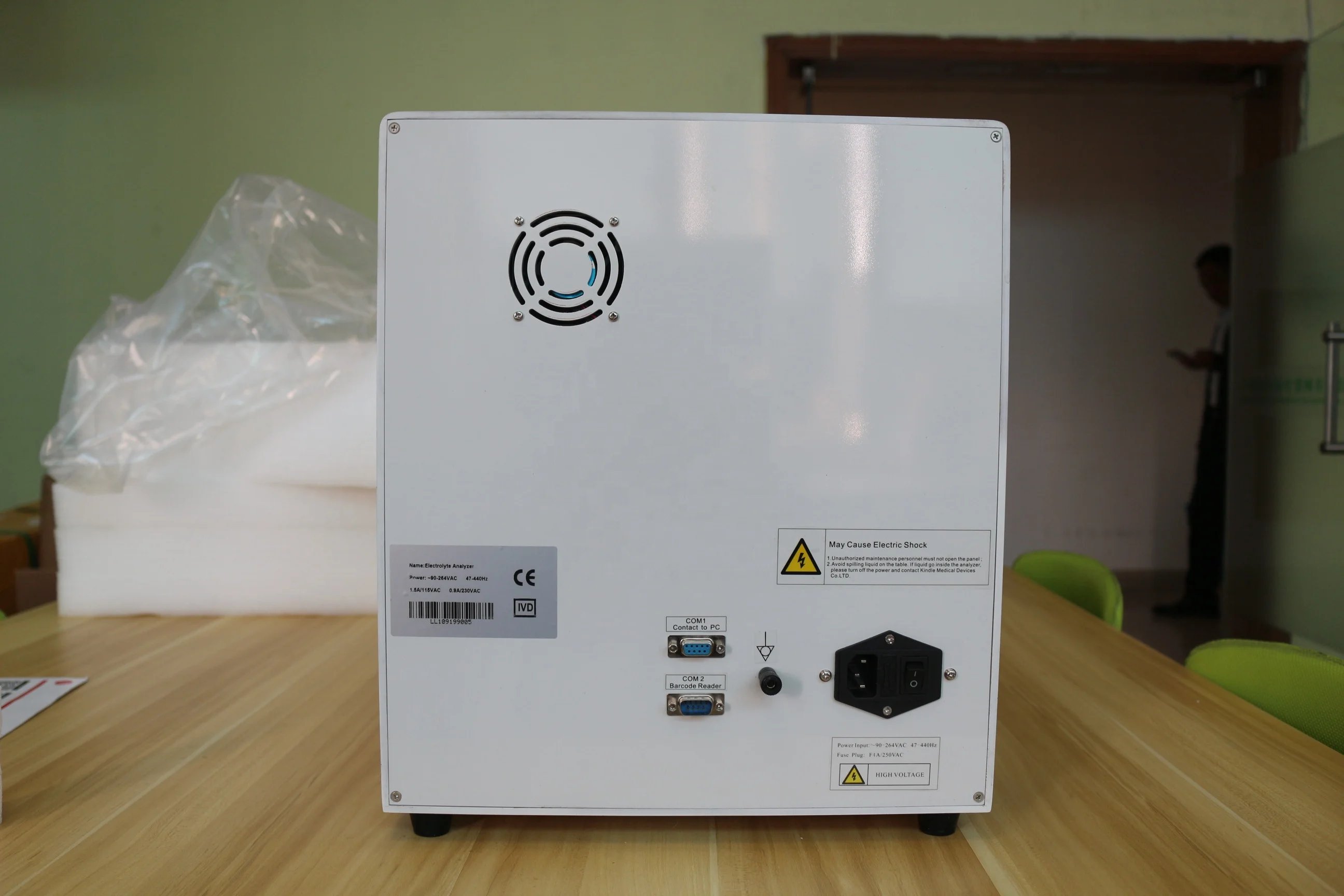 LTCE01A China Manufacture LCD Touch Screen Automatic Blood ISE Electrolyte Analyzer Electrode