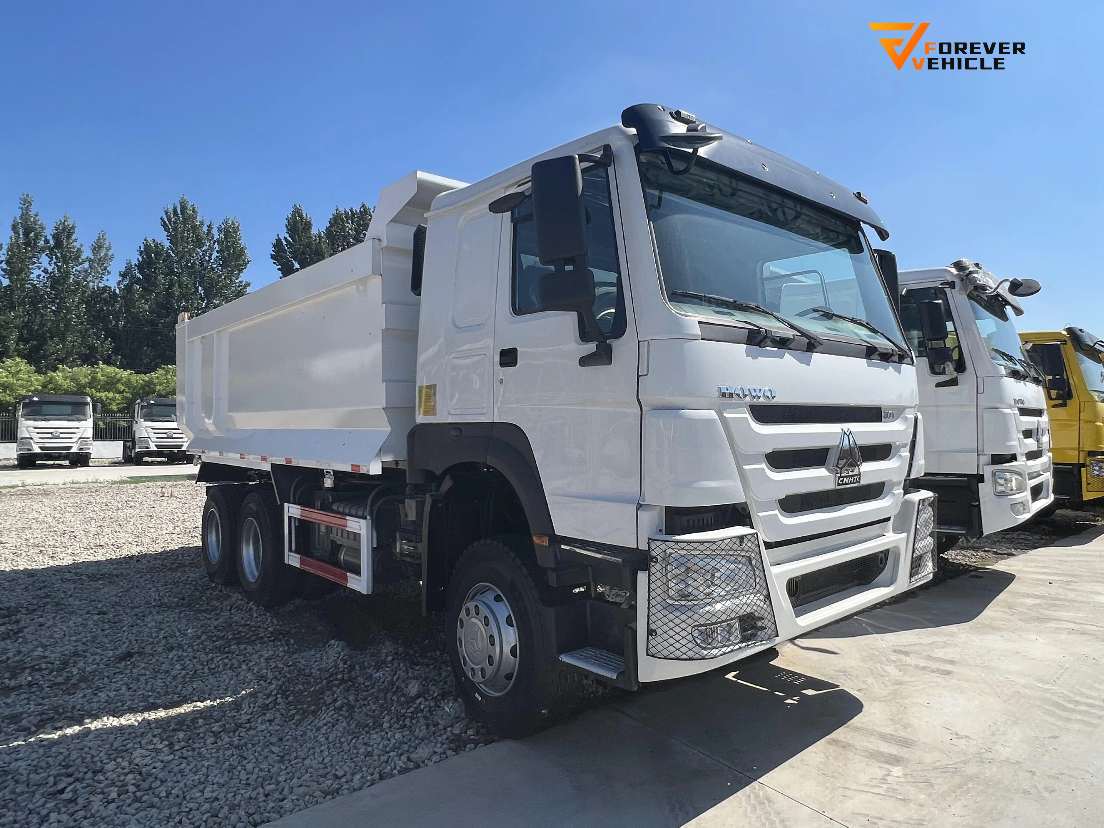 Грузовики для горнодобывающей промышленности Howo 6x4 A7 евро 2 новый китайский самосвал Китай тяжелый 10-колесный Подержанный продажи