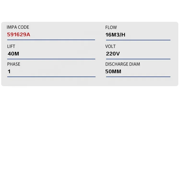 Поставка на складе 40 м Электрический отстойный насос 220 В