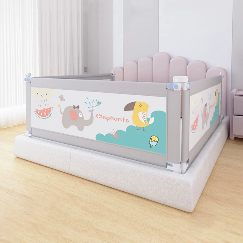 Customized Baby Crib Fence Bumper Bed Guard Bed Rails For Baby