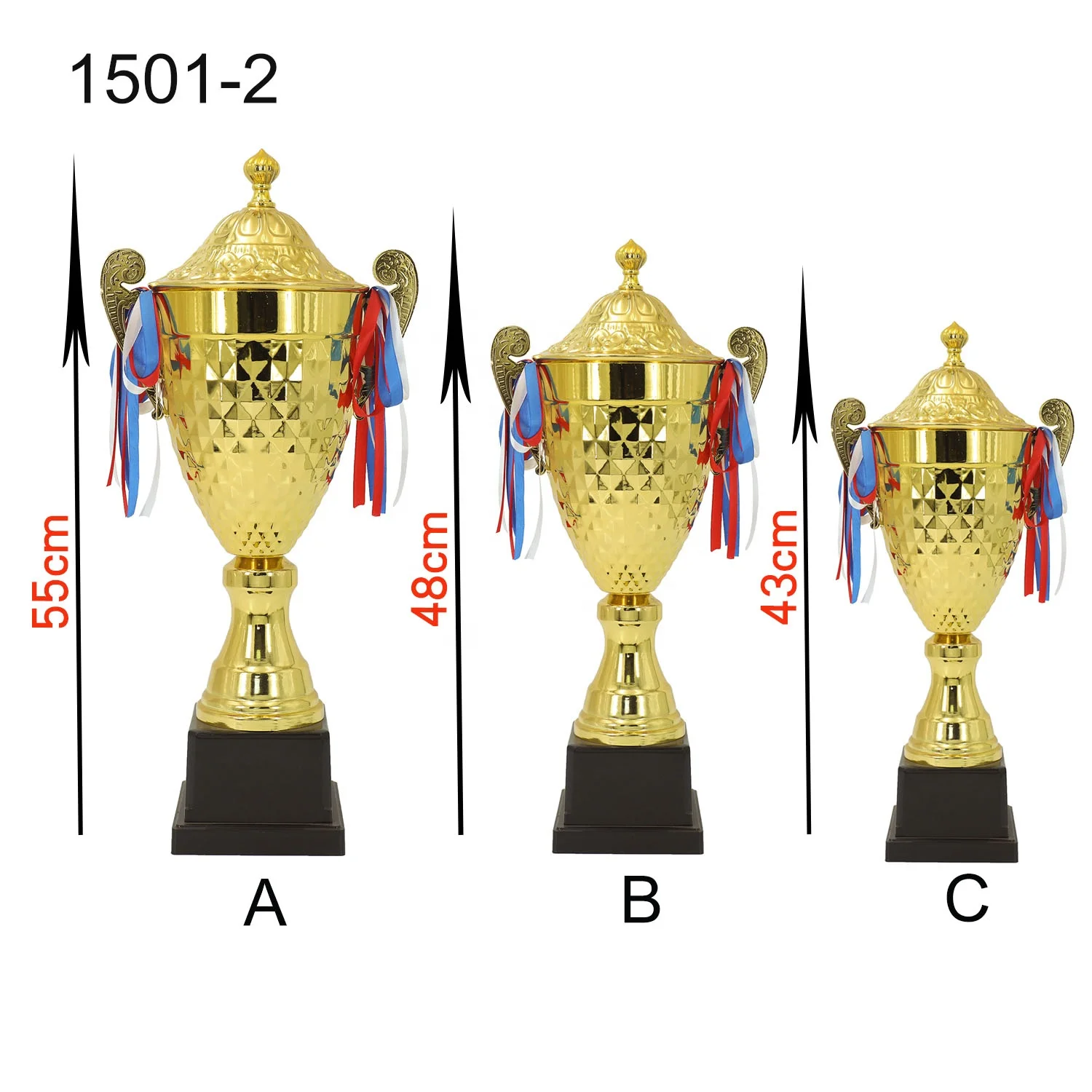 Yiwu Collection Professional Trophy World Supplier With Full Range Of Variety Metal Trophy World Award Wholesale Trophy World