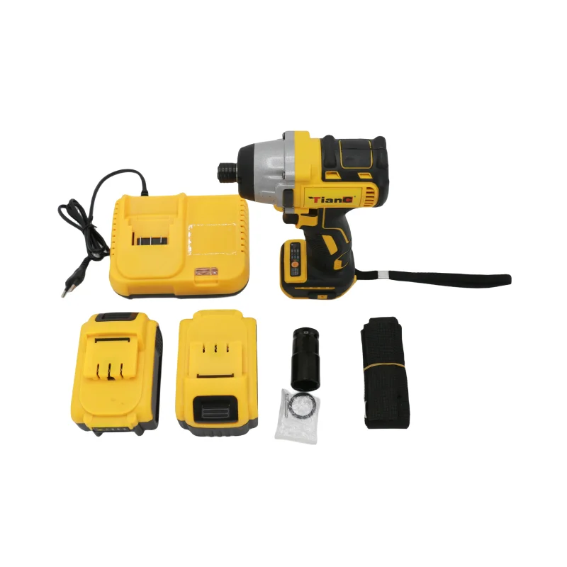 Electric screwdriver rig with lithium-ion cordless electric drilling rig matching tools high-quality electric drilling