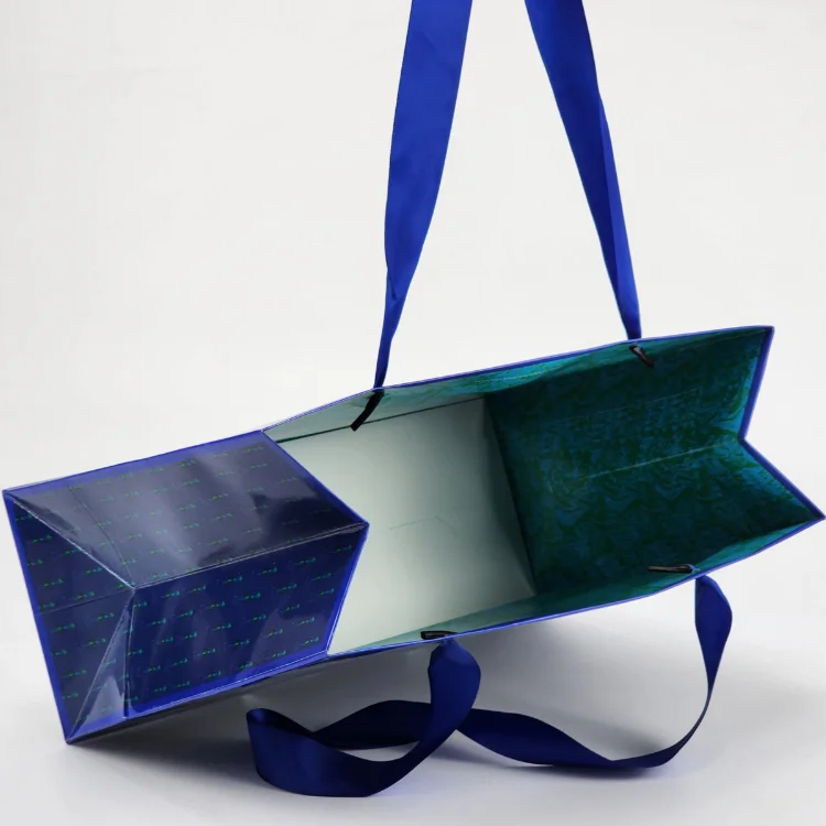 Wholesale Custom Logo Paper Packaging Bags for Clothing With Your Logo For Business