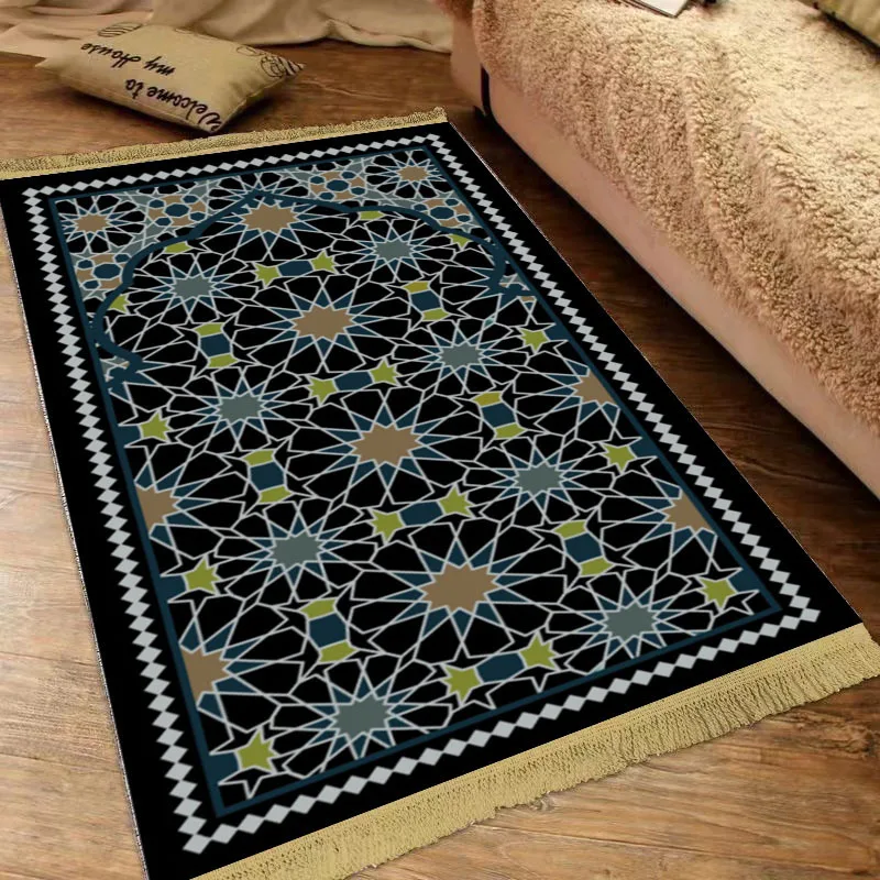 Wholesale Good Price Afghan Prayer Rugs Soft Material jacquard pattern turkish style
