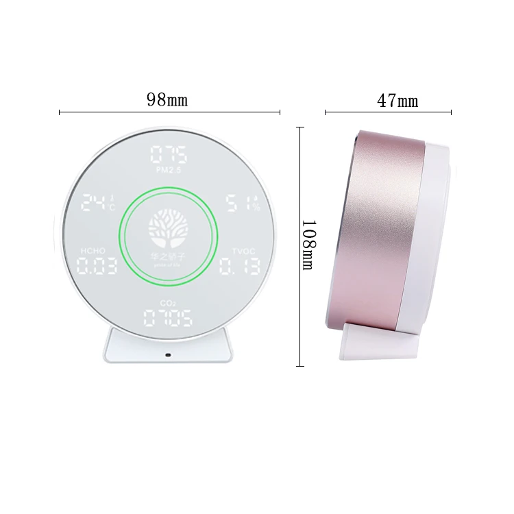  High-end OEM ODM Monitor Co2 Sensor Meter WiFi Air Quality